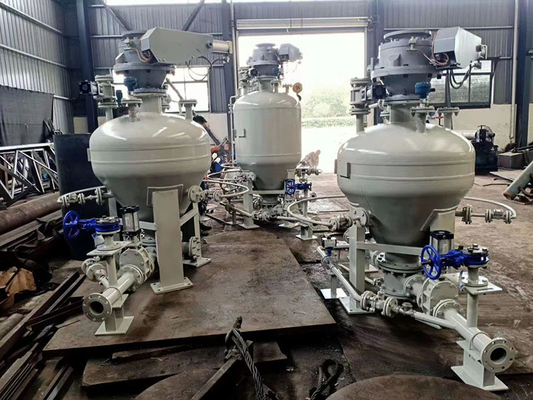 فاز متراکم پمپ پنوماتیک انتقال خاکستر PLC