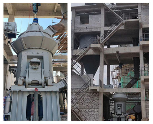85T/H-730T/H HVM آسیاب خام عمودی سیستم آسیاب سیمان VRM