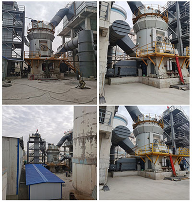 آسیاب عمودی سنگ آهک مشبک 325 6 - صرفه جویی در مصرف انرژی 80 T/H