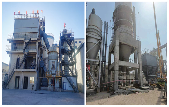 85-730 T/H دستگاه آسیاب عمودی با راندمان بالا برای سیمان