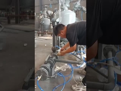 تجهیزات پمپ حمل پنوماتیک حجم بزرگ مخزن انتقال فاز متراکم